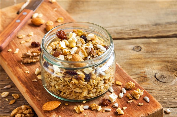 Nygjord granola